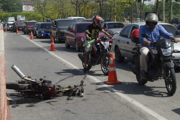 L500,000 gasta el IHSS por cada accidentado en moto