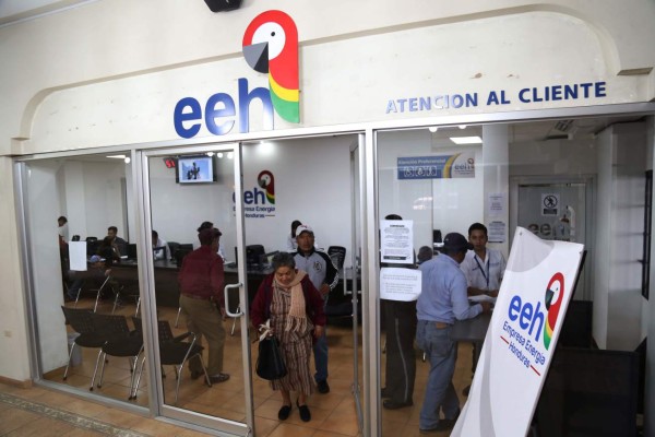 Mora de clientes de la Enee es L9,493 millones