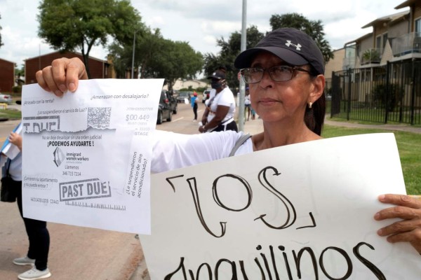 Hondureños en Houston, víctimas del 'virus' de no poder pagar la renta