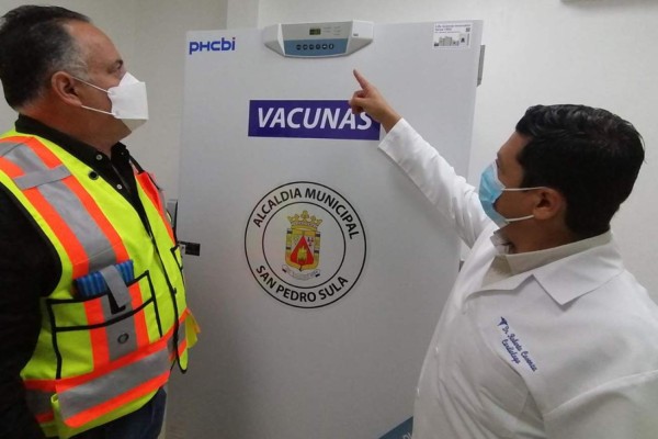 Municipalidad sampedrana compra freezers para el almacenamiento de vacunas anticovid