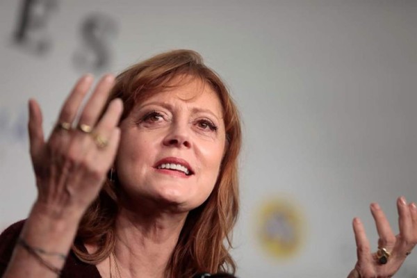 La actriz Susan Sarandon, detenida 'varias horas' tras una protesta contra Trump