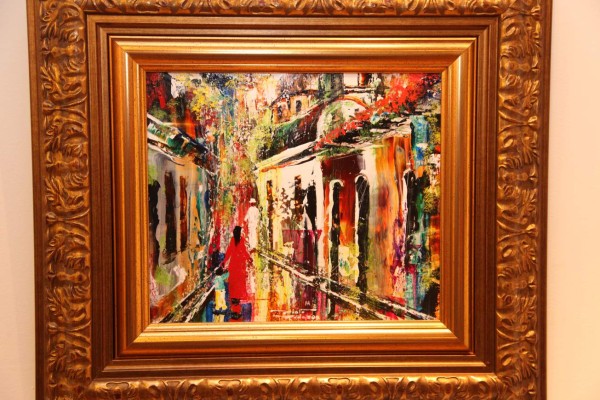 Brillante exposición en la pinacoteca Daysi Fasquelle Bonilla