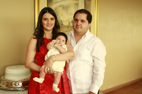 Guillermo Antonio Padilla es bautizado