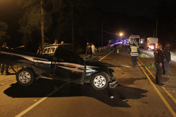 Un muerto y un herido en choque