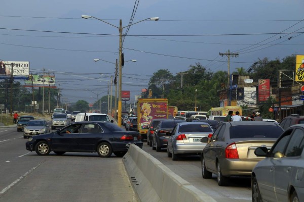 Demandan semáforo en el bulevar del norte de San Pedro Sula