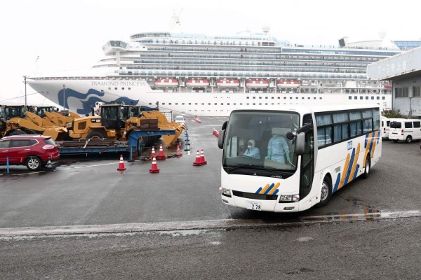 Seis hondureños en cuarentena por coronavirus en crucero en Japón