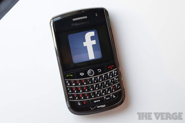 Facebook le dirá adiós a BlackBerry el 31 de marzo