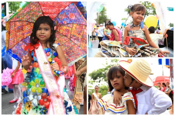 Fotos: Así demostraron el civismo los pequeños patriotas