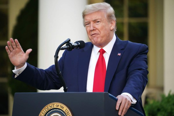 Trump exigirá a China que pague los daños causados por el coronavirus