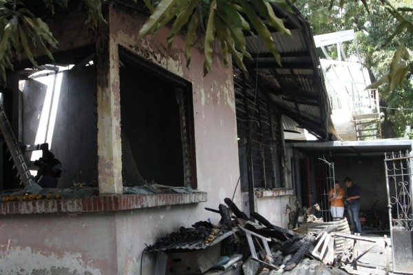 'Mi hermano Noé no pudo salir porque las llamas lo atraparon”