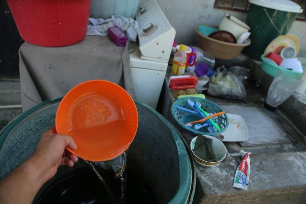 Unos 2.5 millones de hondureños no tienen agua de manera permanente