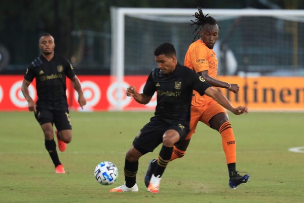 Alberth Elis anotó en vibrante empate del Houston Dynamo y Los Angeles FC