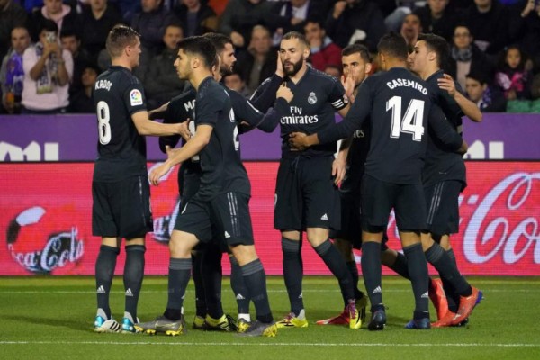 Real Madrid se acordó de ganar y goleó al Valladolid