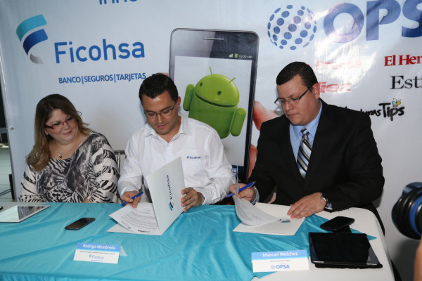 Grupo OPSA y Ficohsa lanzan aplicación para Android