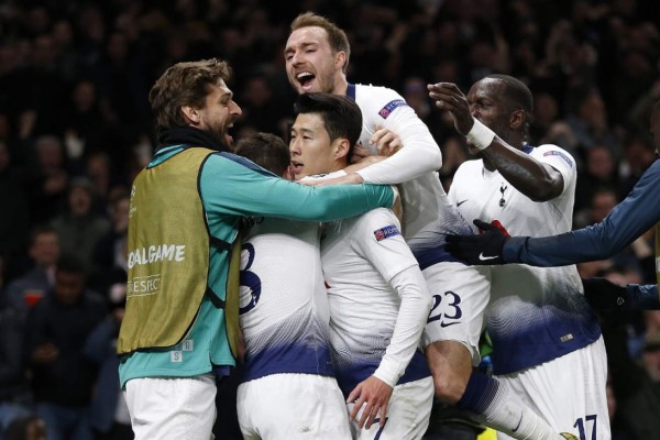 Manchester City cae ante Tottenham por la ida de cuartos de Champions League
