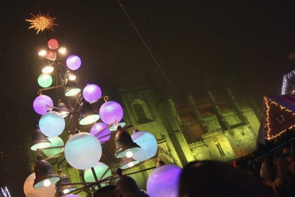 Guarda, 'Capital natal” de Portugal, luce su ambiente navideño