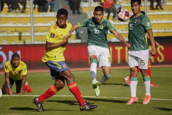 Colombia no pudo vencer a Bolivia por las eliminatorias de Conmebol
