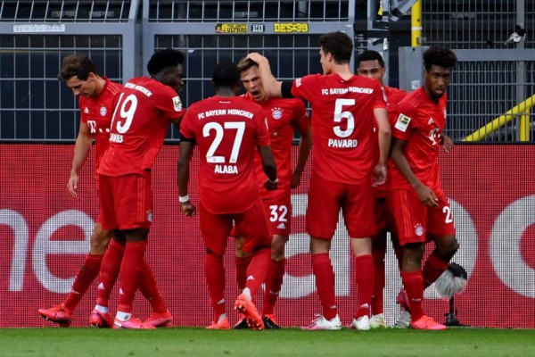 Bayern Múnich venció al Dortmund y acaricia el título de la Bundesliga