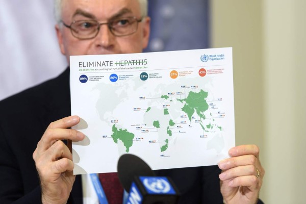 La OMS lanza campaña para prevenir la hepatitis