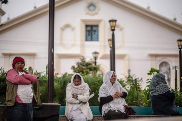 Frío de 7 grados tiene temblando a pobladores de La Esperanza