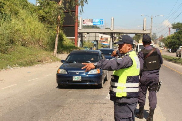 Operativos permanentes en peajes de San Pedro Sula