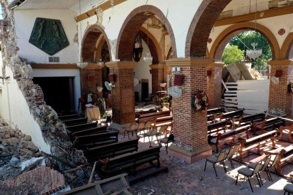 El terremoto en Puerto Rico destruye una histórica iglesia de 1841