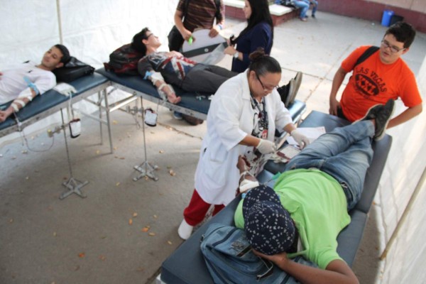 Llaman a donar sangre para recolectar unas 300 pintas