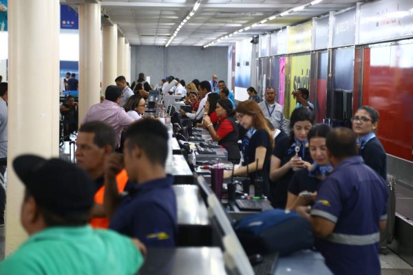 Aeropuerto Villeda Morales registra 50,000 pasajeros más que en 2016