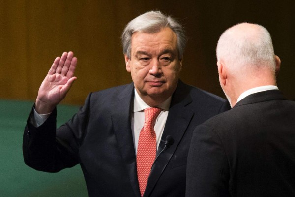 Antonio Guterres toma las riendas de la ONU