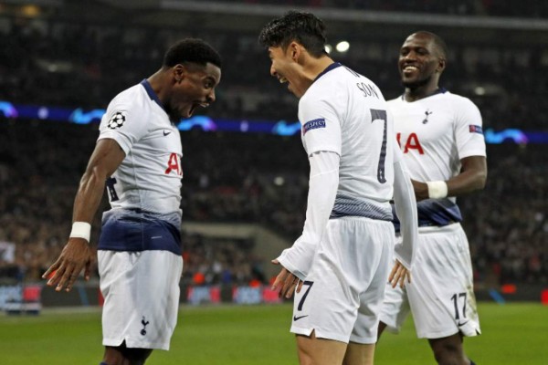 Tottenham goleó al Dortmund y pone un pie en cuartos de final