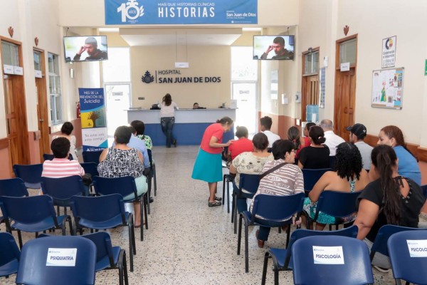 Hospital San Juan de Dios opera con un déficit de siete millones de lempiras