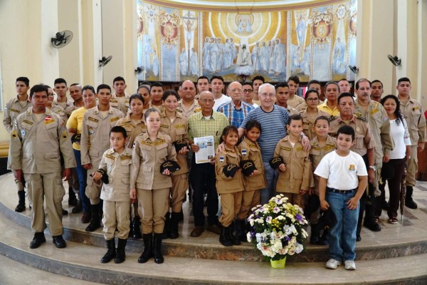 Realizan misa en memoria de bomberos héroes