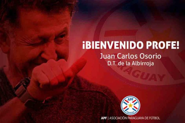 Colombiano Juan Carlos Osorio es nuevo seleccionador de Paraguay