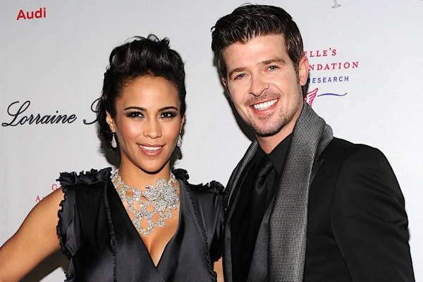 Miley Cyrus influyó en separación de Robin Thicke y Paula Patton