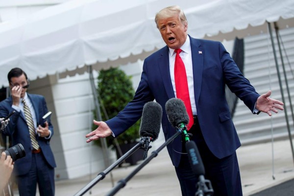 Trump se pondrá mascarilla por primera vez ante repunte de contagios