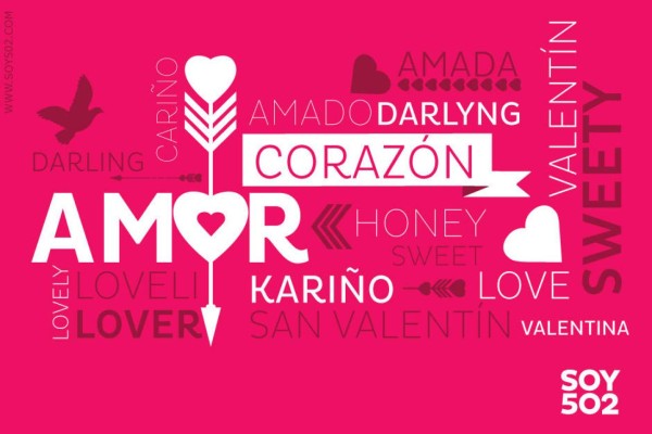 Revelan los nombres 'más romanticos' en Guatemala