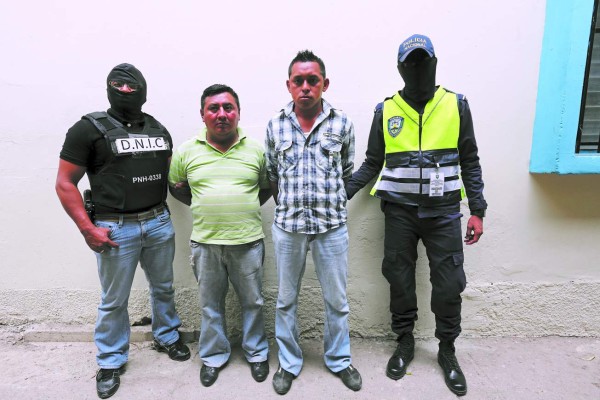 Capturan a cuatro personas en operativos en Tegucigalpa