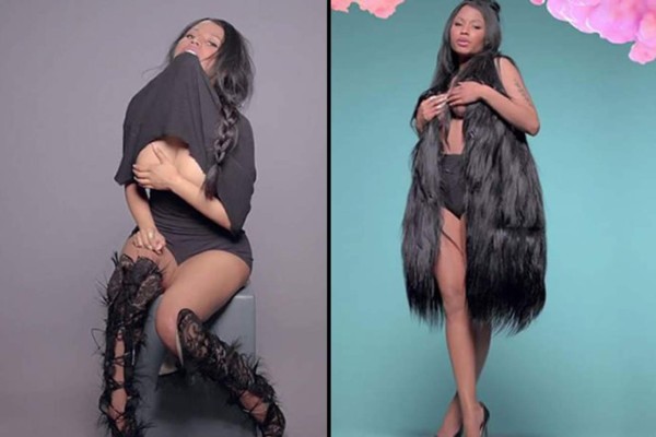 Nicki Minaj sensual en su nuevo video