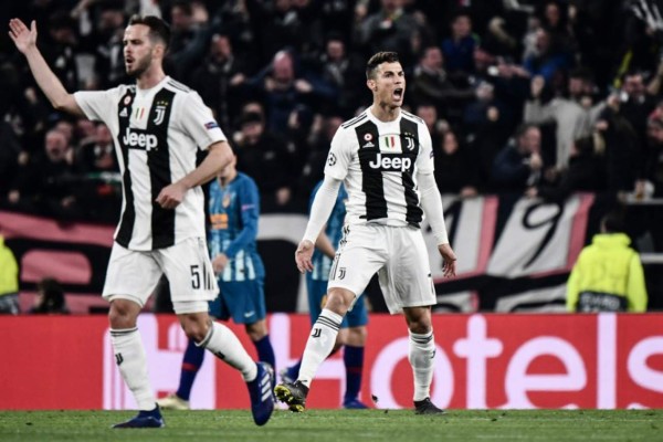 Cristiano Ronaldo elimina al Atlético y mete a la Juventus a cuartos de final