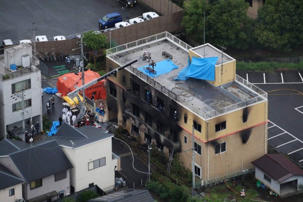 Al menos 33 muertos en un presunto incendio criminal en Japón