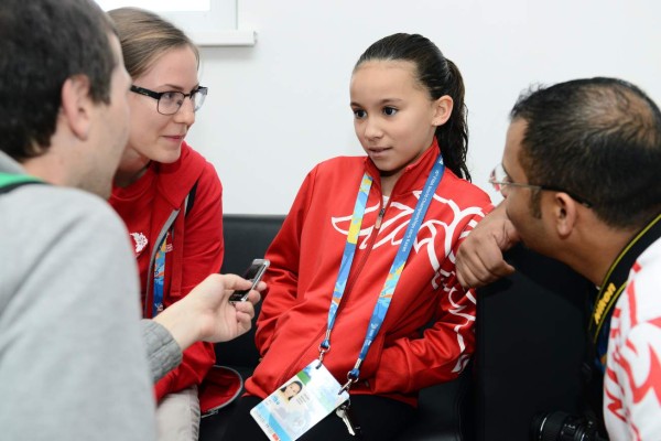 Alzain, la estrella del mundial de natación