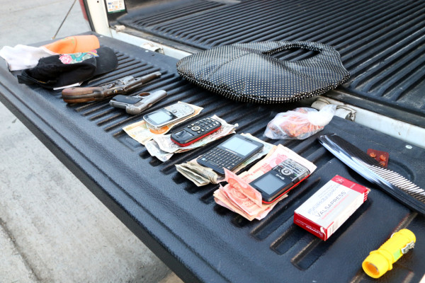 Los capturan tras asalto a bus rapidito en San Pedro Sula