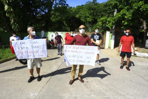 Sampedranos exigen apertura de El Merendón para ejercitarse