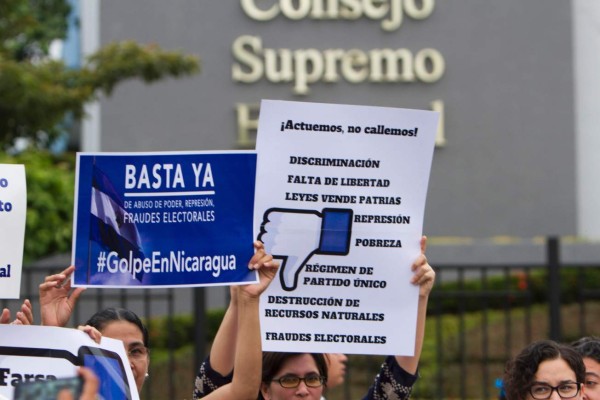 Disidentes sandinistas demandan elecciones limpias en Nicaragua