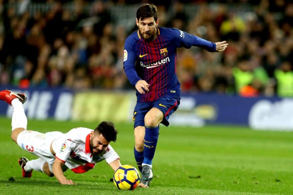 Messi le da victoria sufrida al Barcelona en el Camp Nou