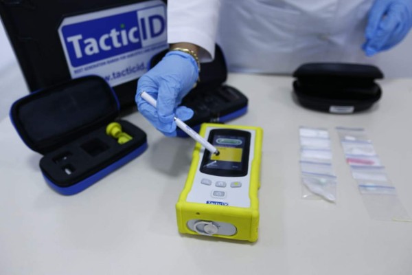 Presidente Hernández inaugura laboratorio de criminalística en Tegucigalpa