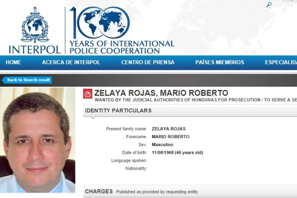 Mario Zelaya 221 días prófugo de la justicia de Honduras