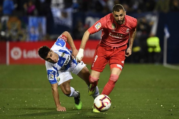 Real Madrid saca deslucido empate en casa del Leganés