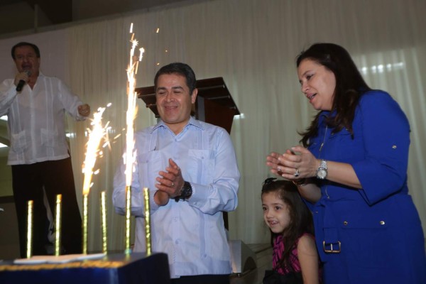 El cumpleaños de Juan Orlando Hernández