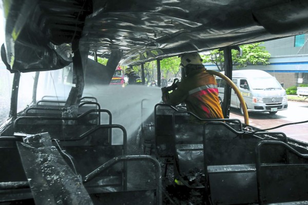 Honduras: Ascienden a seis los autobuses quemados en lo que va del año